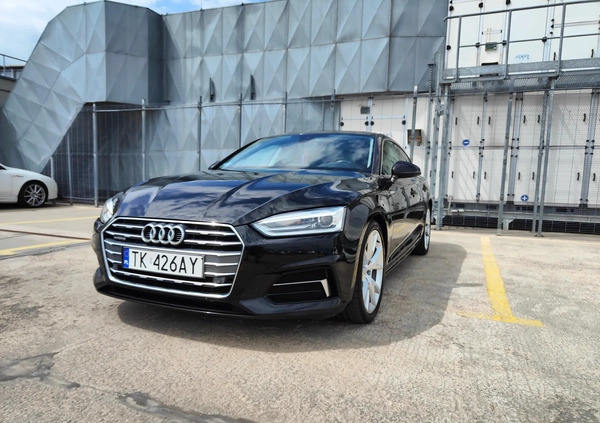 Audi A5 cena 117000 przebieg: 142000, rok produkcji 2017 z Kielce małe 56